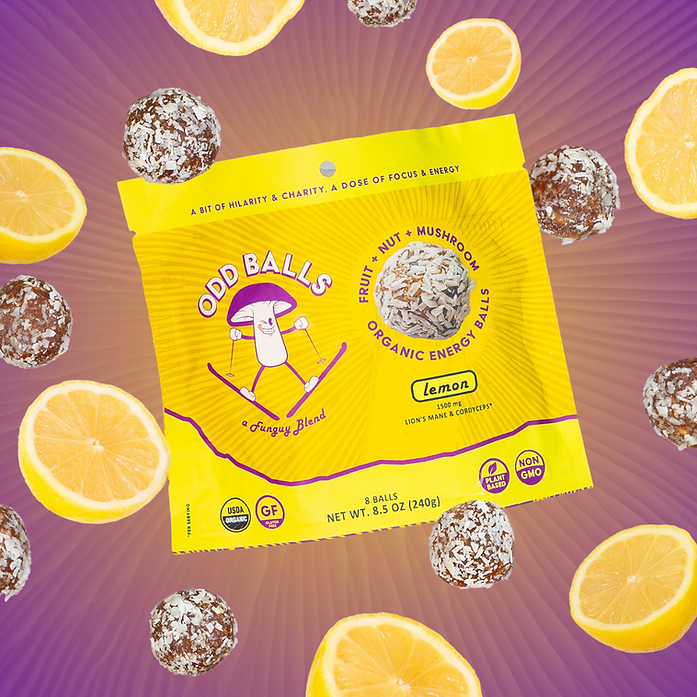 Oddballs brand packaging