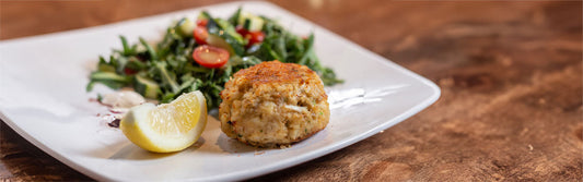 lion's mane mushroom recipe for crab cakes