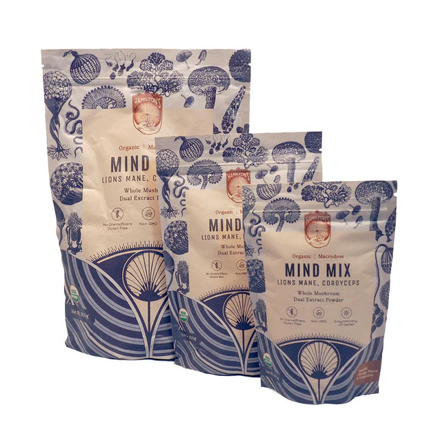 Hamilton's Mind Mix | Cordyceps | Lion's Mane | Cognitive Function | Memory | Brain Health