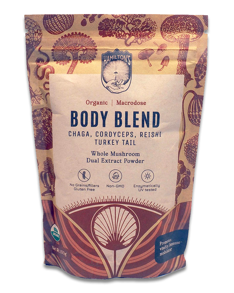 Hamilton's Mushrooms Brain+Body Foundation Bundle – Lucid Lion's Mane + Body Blend