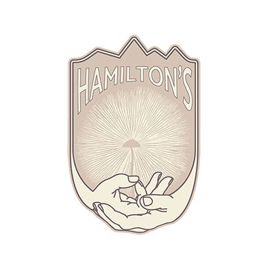 Small hamilton's Mushrooms logo