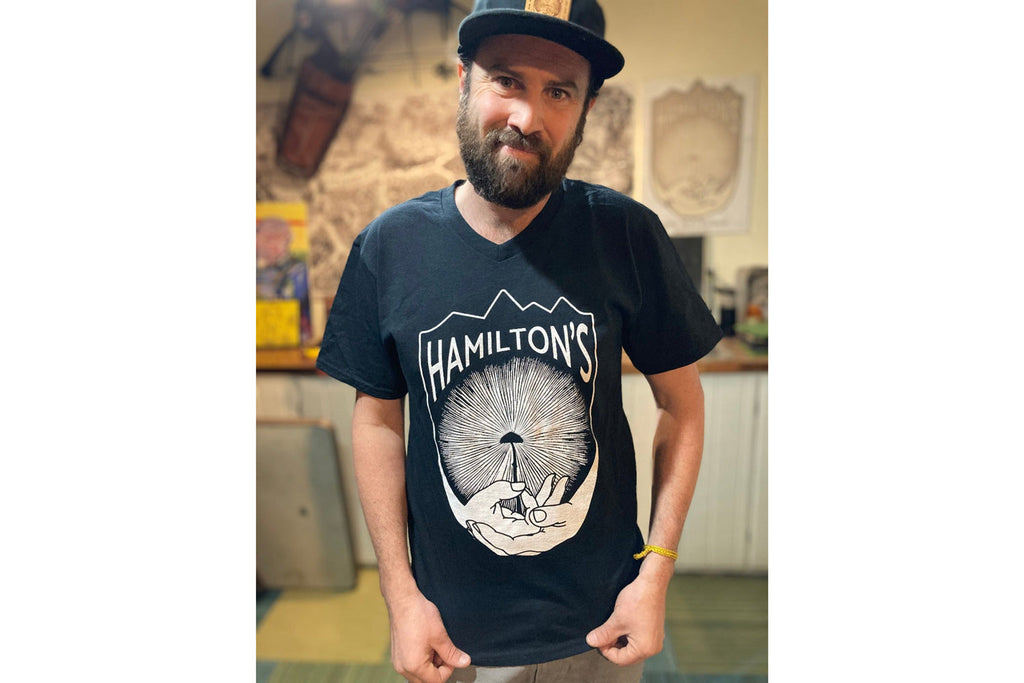 Hamilton's Logo V-neck T-Shirt